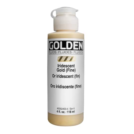 Golden&#xAE; Iridescent Fluid Acrylics, 4oz.